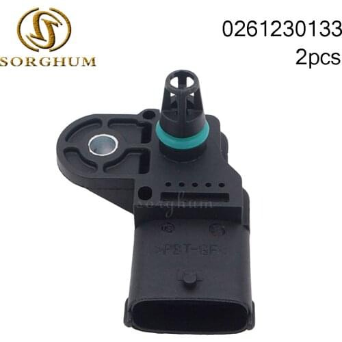 2PCS 0261230133 Original Auto MAP (Manifold Absolute Pressure) Sensor 0 261 230 133