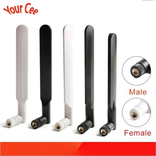 8dBi Antenna SMA Male Female Connector WiFi Wireless Router Printer Server for 4G/3G/GSM/GPRS/2G LTE 900mhz RP SMA Antenna