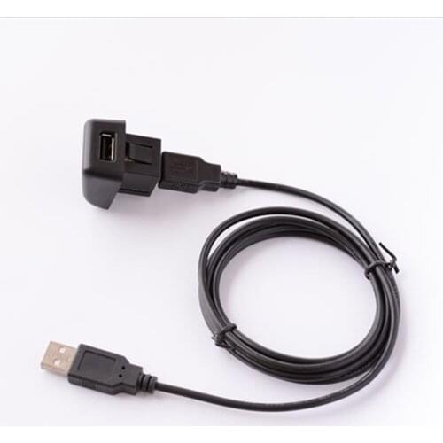 Car Factory Stereo RD43 RD45 USB Switch Panel USB Wire Adapter For Peugeot 307 407 308 408 508 3008