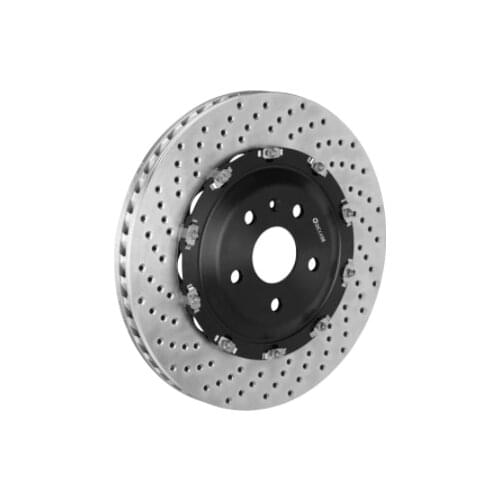Performance high quality 365*34mm brake disc-d58 with depth 43mm center hat for VW Scirocco