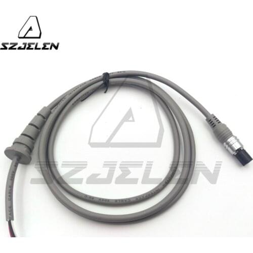 Topcon BC - 27 cr 3 pin charger cable plug , BT-52QA ( 3 pin ) Battery charger Data line, Topcon charger cable repair parts