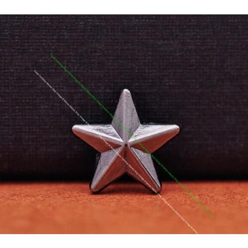 30Pc Western Gunmetal Metal Star Fasteners Stud Rivet Spikes Concho for Bag Shoes Belt Leathercraft Case Garment Devor Rivetbac