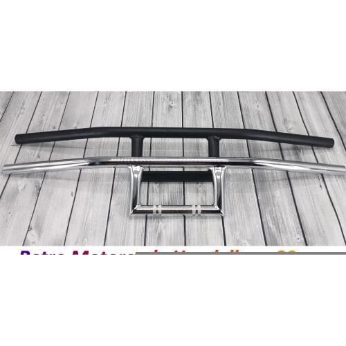 Motorcycle Handlebar 22mm Retro Motorbike Handle Bars Cruiser Bobber Chopper Sportster Scrambler 7/8'' Classic Steering Wheel