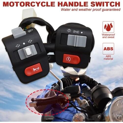 2x Switch Handlebar Motorcycle Flashing Controller Switch For Yamaha