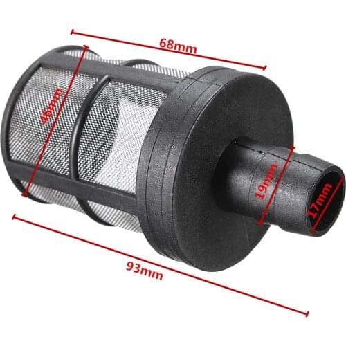 Plastic Water Suction Filter 19mm Connector For High Pressure Washer Dust Strainer Water Pump
