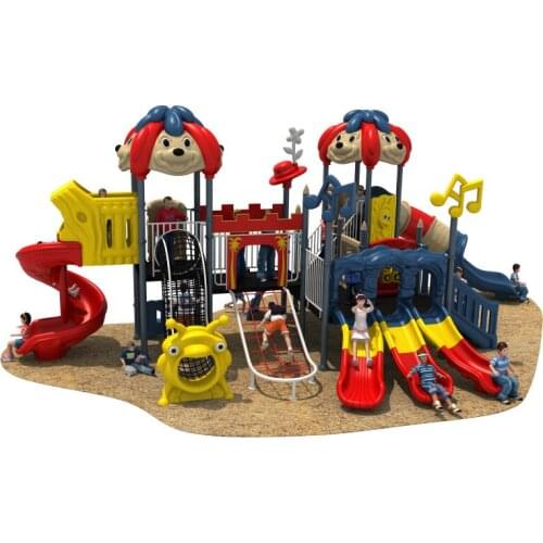 Promotional Beach Park slide Play structure anti-corrosion Environmental Children Toys Plastic Playground SlideYLW-OUT180334