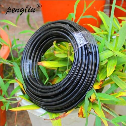 Garden Supplies Water Hose Drip IrrigationTube For Drip Irrigation 4/7mm(1/4") 3/5mm(1/8") Tubing Sprinkler 10m-Pack IT015