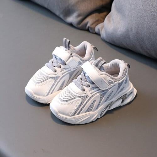 Spring New Kids Pu Leather Shoes Baby Girls Sport Sneakers Children Shoes Boys Fashion Casual Shoes Soft Baby Girl Shoes