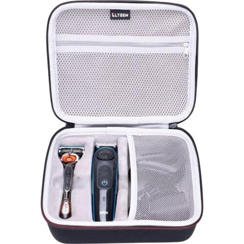LTGEM EVA Hard Case for Braun BT3040 Mens Ultimate Hair Clipper/Beard Trimmer - Travel Protective Carrying Storage Bag