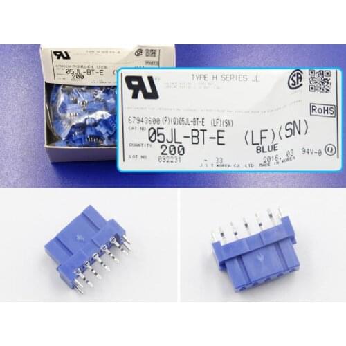 05JL-BT-E BLUE COLOR HEADER JST Connectors terminals housings 100% new and Original parts 05JL-BT-E(LF)(SN)
