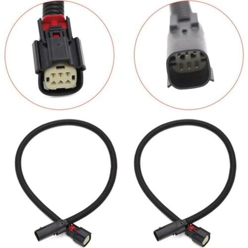2Pcs 24Inch Oxygen O2 Sensor Header Extension Harness for Ford Mustang S550 GT 5.0