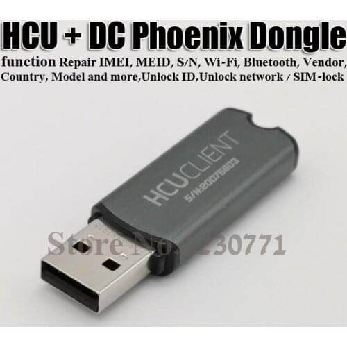 2019 HCU Dongle HCU + DC Phoenix Dongle Universal for Huawei Repair Tool Repair IMEI, MEID, S/N, Wi-Fi, Bluetooth, Vendor