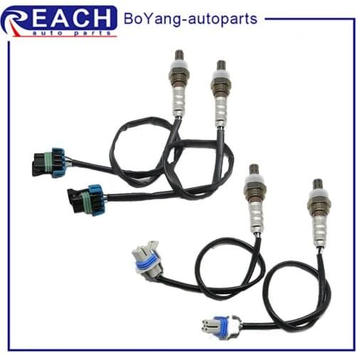 4Pcs Upstream&Downstream Oxygen Sensor for 2003-2006 Cadillac Escalade EXT Hummer H2 6.0L Auto Parts Replacement 234-4669
