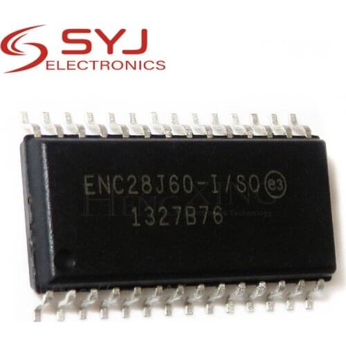 4pcs/lot ENC28J60-I/SS ENC28J60-I/SO ENC28J60 SOP-28 SSOP-28