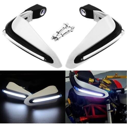 For BMW NINET K1600GTL E 60 F800GS G 310 GS K100 RETROVISOR F750GS R 1250 GS F800R Motorcycle Hand Protector With LED Lights