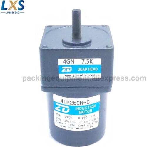 ZD AC Induction Motor 25W 220V 4IK25GN-C-4GN7.5K Mask Production Equipment Motor