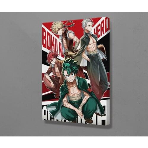 Katsuki Izuku Shoto Eijiro anime Wall Art Canvas Decoration poster prints for living room Home bedroom decor Painting