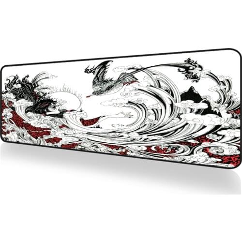 Mouse pad XXL gamer computer gaming tablet waterproof large mouse pad edge control computer mouse pad keyboard rest