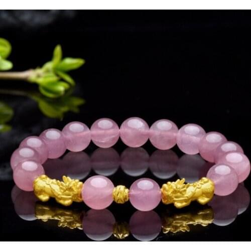Fashion PIXIU 5 Colors Alluvial Gold The Mythical Wild Animal Bracelets Gold-plated FENGSHUI Copy 3D Series Long NotFade Jewelry