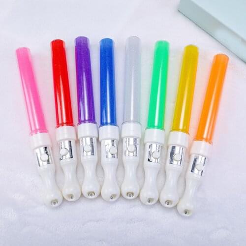 12pcs LED Glow Sticks Mini Flash Light Reusable Kids Children Adult Gift Toy Concert Birthday Party Festivals Wedding Magic Wand