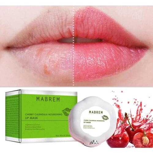 Lip Plumper Night Sleep Maintenance Moisturizing Lip Balm Flavor Nourish Relieve Dryness Reduce Fine Lines Protect Lip Care Mask