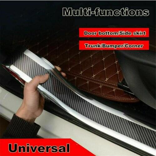 Car Door Sill Protector Edge Guard Stickers for Car Door Pedal Trim Bumper Auto Rubber Moulding Strip Car Styling