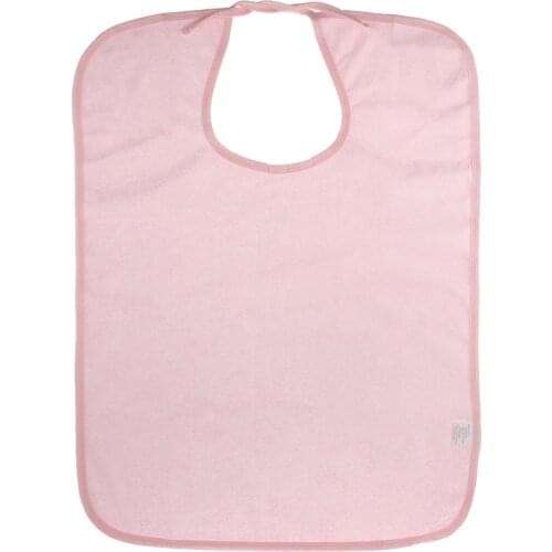 2pcs Seniors Elderly Adult Disability Bib Mealtime Cloth Protector Aid Apron