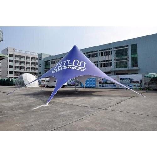 10m diameter Single Top Star Tent PVC and Aluminum Tents for Outdoor Advertisement Exhibition Trade Show Canopy Fly Marquee