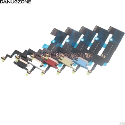 10PCS/Lot For iPhone XR USB Charge Dock Connector Charging Port Jack Socket Plug Flex Cable