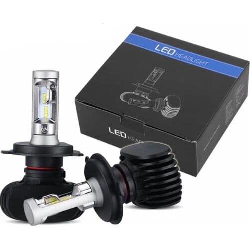2Pcs H4 led H7 H11 Led H1 Auto Car Headlight 50W 8000LM 6000K 9005 HB3 9006 HB4 Automobile headlight Bulb All In One CSP Lamp