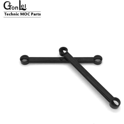 20Pcs/lot Technic Steering Link 1 x 9 with Stoppers Bricks Part 32293 MOC Building Block Bricks Assembles Particles Toys