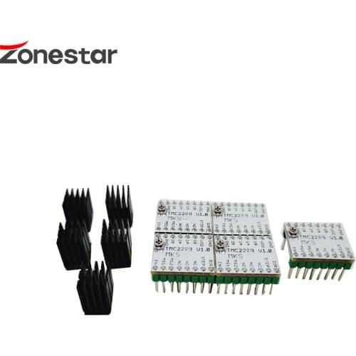 TMC2208 StepStick Stepper Motor Driver Module With Heat Sink Mute Silent Excellent Stability Protection