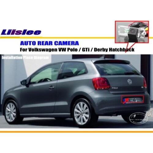 Car Rearview Camera For Volkswagen VW Polo GTi Derby Hatchback Back Parking NTST PAL Lamp OEM