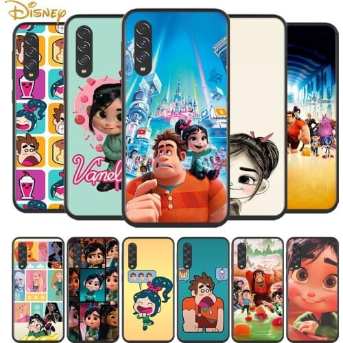 Wreck-It Ralph Disney Movie for Samsung Galaxy A90 A80 A70 A60 A50 A40 A20 A2Core A10 M31 M21 M60 M40 M30 Black Phone Case