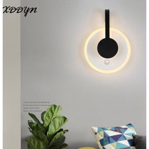 Creative LED wall light for living room bedroom Corridor aisle balcony minimalism fashion wall lamp home decor lighting fixtures