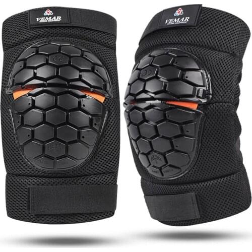 Summer riding motorcycle Soft kneepad two-piece off-road protection for riders Motorcycle armor