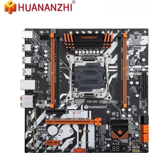 HUANANZHI X99 ZD4 Motherboard for Intel XEON E5 2678 V3 LGA2011-3 All Series DDR4 RECC M.2 PCI-E NVME NGFF M ATX Server Memory