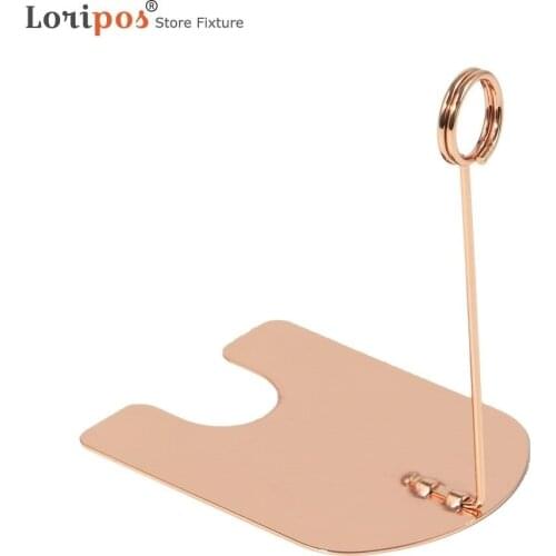 Metal Wedding Name Clip Stand Name Card Holder Stand For Welcome Guest Hotel Table Numer Clip Stand Store Merchandise Price Clip