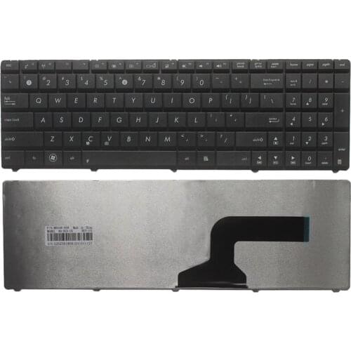 US Laptop Keyboard FOR ASUS B53 B53E B53F B53J B53S F50 F50GX F50N F50Q F50S U57DE U57DR U57N R500D R500DE R500DR Black English