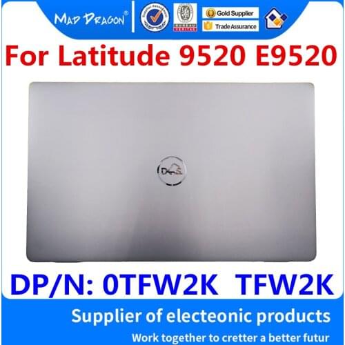 New original 0TFW2K TFW2K AM30H000401 For Dell Latitude 9520 E9520 GDA55 Laptop LCD Rear Cover Top Shell Screen Lid Gray - NTS