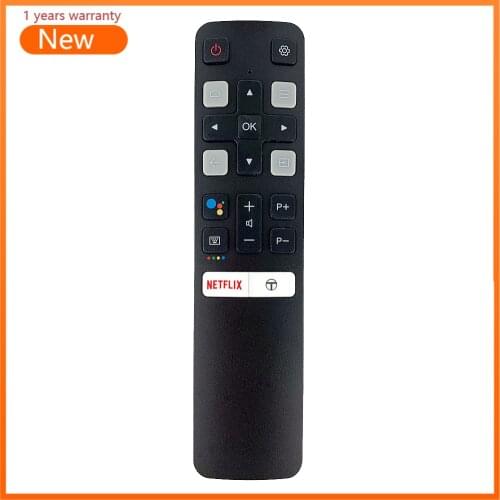 New Original RC802V FUR6 Google Assistant Voice Remote Control For TCL TV 40S6800 49S6500 55EP680 Replace RC802V FMR1