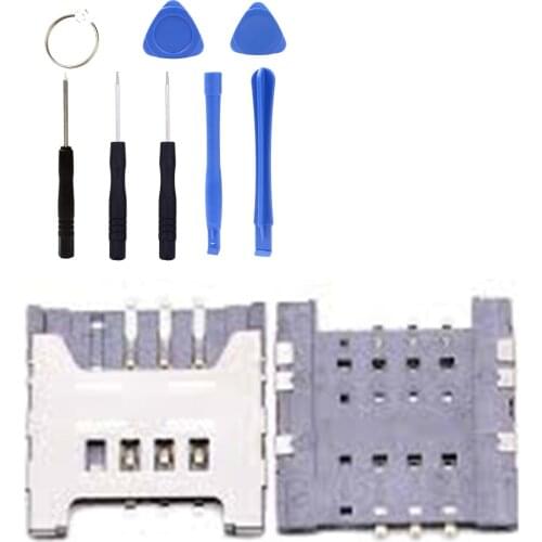 SIM Card Connector sim Socket Holder SIM Card Slot Socket Repair Kit Gift FOR Samsung S5610K S3650 S3653