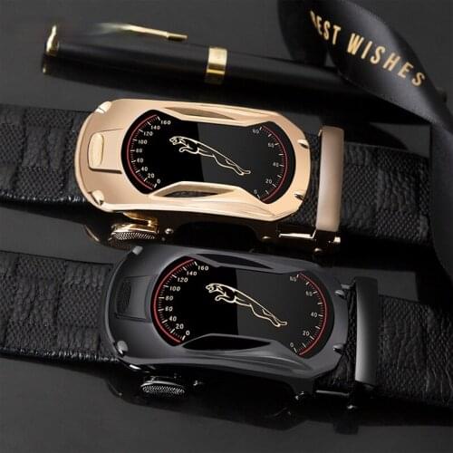 New Selling Men Belt Fashion Alloy Automatic Buckle Belt Business Affairs Casual Decoration Belt Mens Belts Luxury 3.5cm