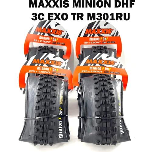 MAXXIS Minion DHF MTB Bike Tires EXO 3C 27.5x2.5 29x2.5 Tubeless Folding DH Downhill Cross Country Bicycle Tires