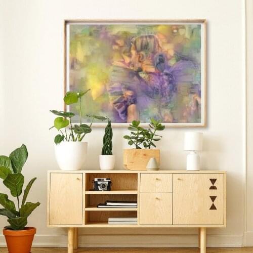 Modern Model Art Print Fashion Photo Perfume Poster Wall Art Canvas Painting Vogue Picture Girls Room Wall Decor Woman Gift