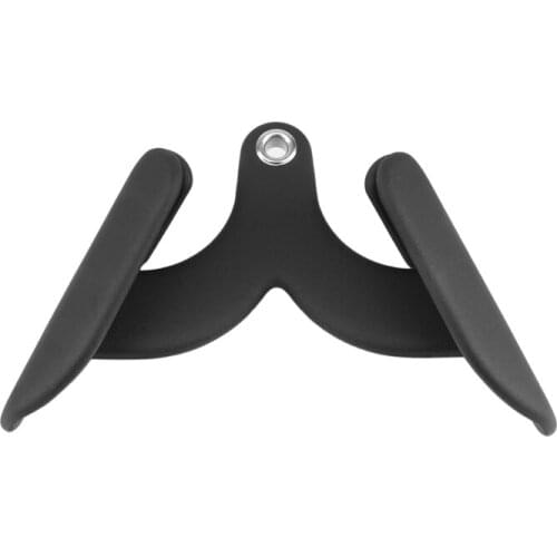 Gym Fitness Lat Pull Down Bar Pulley Cable Machine Attachments Biceps Triceps Back Muscles Blaster Rowing Workout Handle