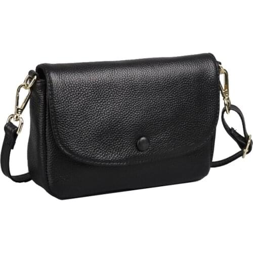 Female Flap Purse Bags Genuine Leather Womens Luxury Handbags Shoulder Bag Fashion Crossbody Bags for Women Messenger Bag