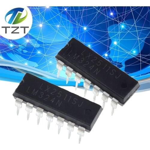 10PCS LM324N DIP14 LM324 DIP DIP-14 new and original IC