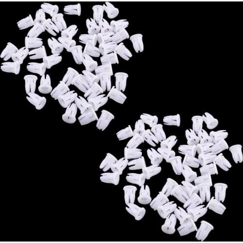 Car 1 Set Grommet Clips Push Button Body Side Fender Moulding Trim Insert Retainer Fit for Mercedes Benz A0019887681 0019887681