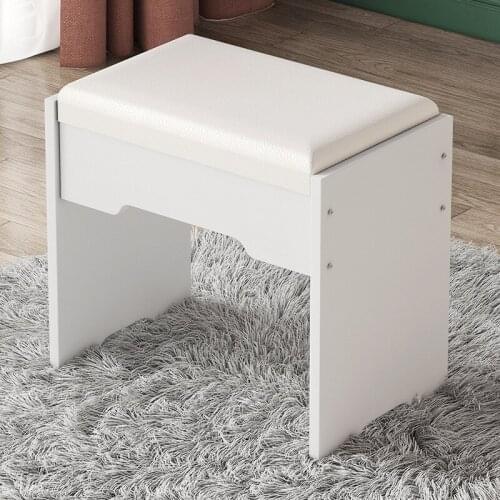 Household Modern Minimalist Dressing Stool Economical and Practical Bedroom Makeup Stool Small Apartment Balcony Stool